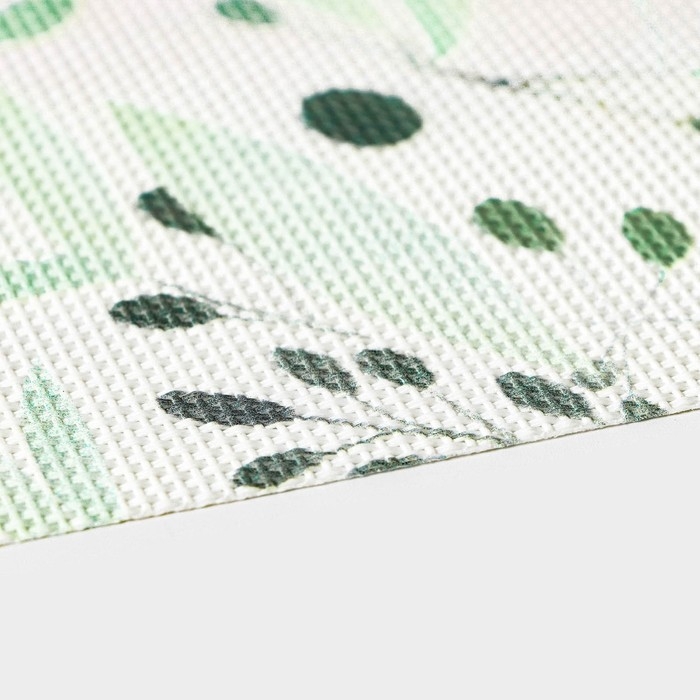 Салфетки сервировочные на стол Доляна «Акварель», 4 шт, 45×30 см, цвет зеленый Салфетки сервировочные на стол Доляна «Акварель», 4 шт, 45×30 см, цвет зеленый