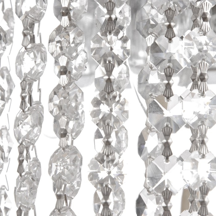 Бра "Глория" 1х60Вт Е14 Хром 20х12х32см