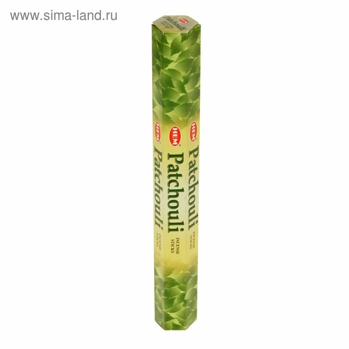 Благовония Благовония "HEM" 20 палочек угольные Пачули