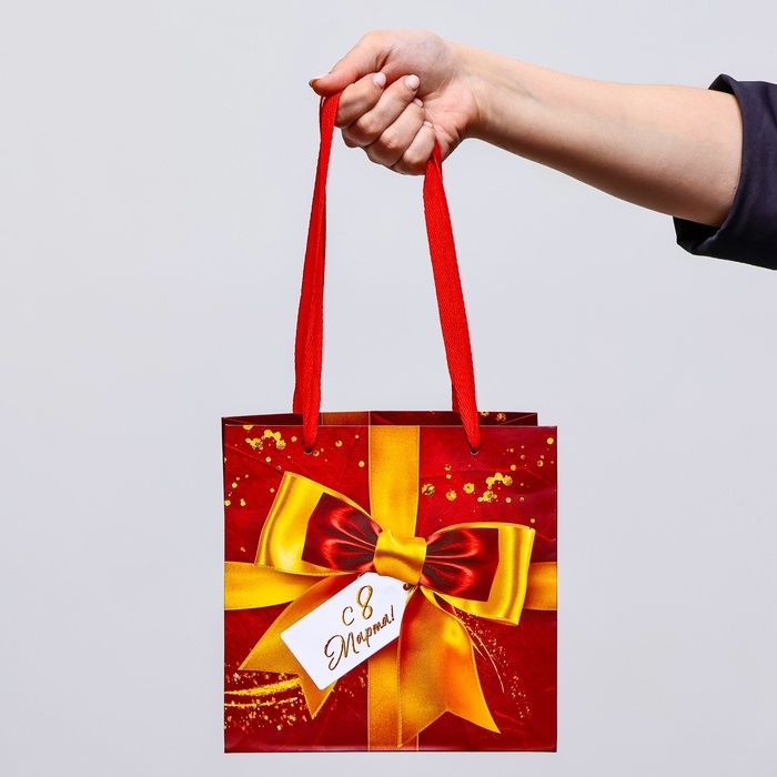 Пакет под торт Пакет под торт "Бант" 20х20х20см