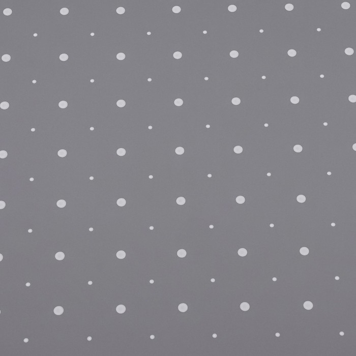 Пленка цветная с белым рисунком горох 100см х 9м 350г