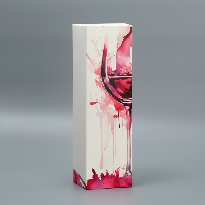 Коробка подарочная складная, упаковка, «Время пить вино», 9 х 32 х 9 см Коробка подарочная складная, упаковка, «Время пить вино», 9 х 32 х 9 см