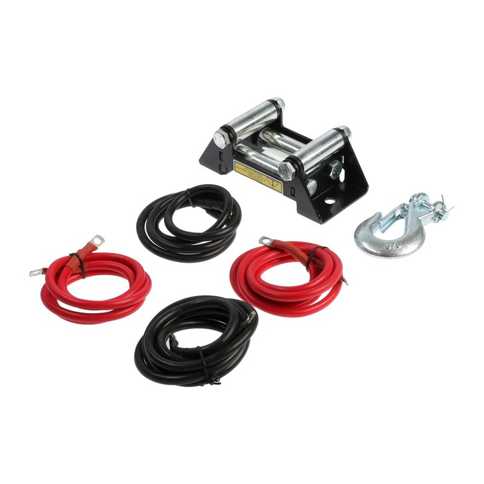 Лебедка электрическая ТУНДРА, 12/24V, 4000 lb (1.8 т), 1.7 л.с., до 6 м/мин, 5.5 мм х 10 м Лебедка электрическая ТУНДРА, 12/24V, 4000 lb (1.8 т), 1.7 л.с., до 6 м/мин, 5.5 мм х 10 м