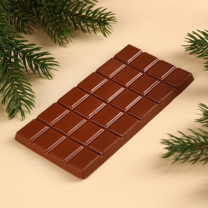 Кондитерская плитка &laquo;Сладкого года&raquo; с декоративным элементом, 100 г.