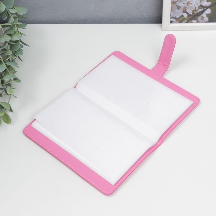 Фотоальбом для фото мини камер 96 фото 8,9х6 см Фотоальбом для фото мини камер 96 фото 8,9х6 см "Фотик" ярко-розовый 1,5х11,5х19 см