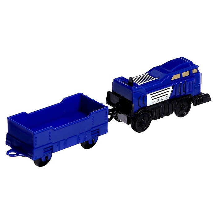 Железная дорога &laquo;Полицейский участок&raquo;, работает от батареек