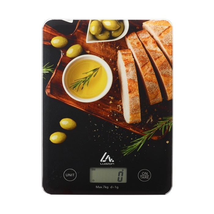Весы кухонные Luazon LVK-701  Весы кухонные Luazon LVK-701 "Италия", электронные, до 7 кг