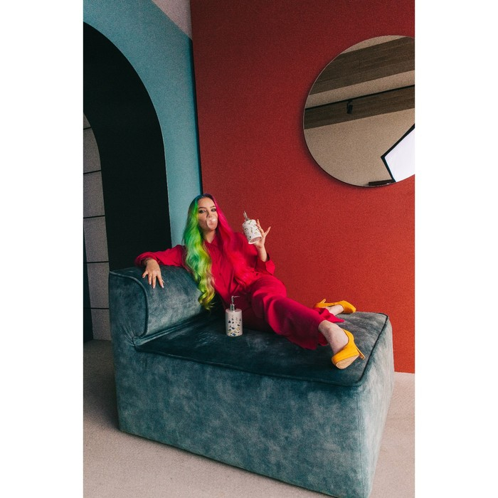 Дозатор для жидкого мыла Доляна «Эвкалипт», 380 мл Дозатор для жидкого мыла Доляна «Эвкалипт», 380 мл