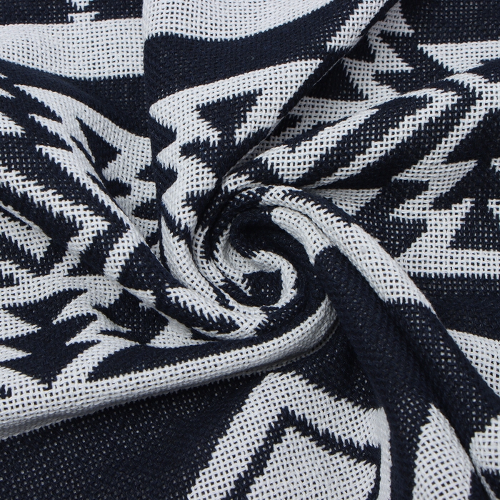 Плед Этель Плед Этель "Этника" 130*180см , цв.серый,80%хлопок, 20% п/э