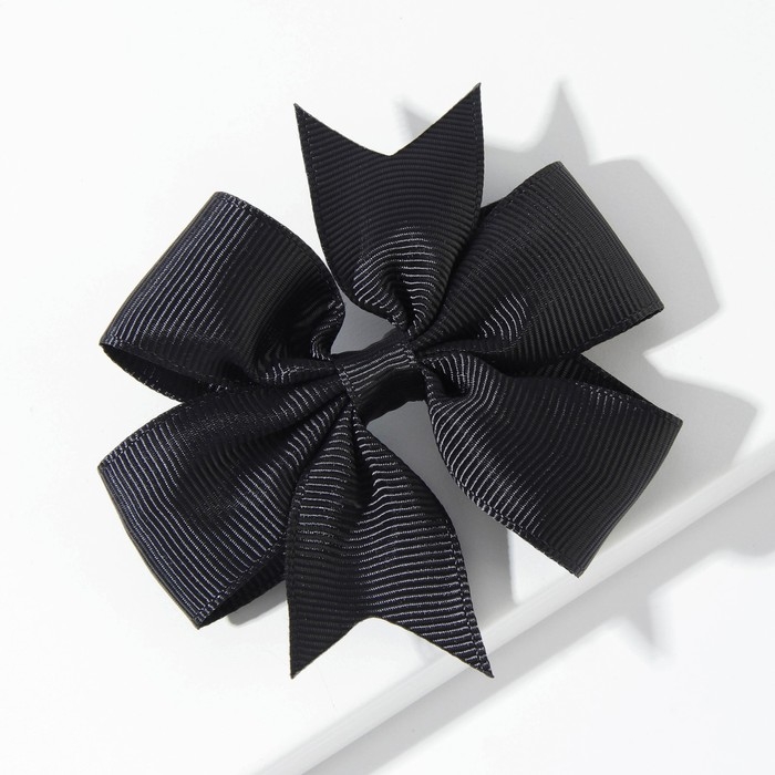 Заколка для волос с бантом «Котик« 10 х 14 см Заколка для волос с бантом «Котик« 10 х 14 см