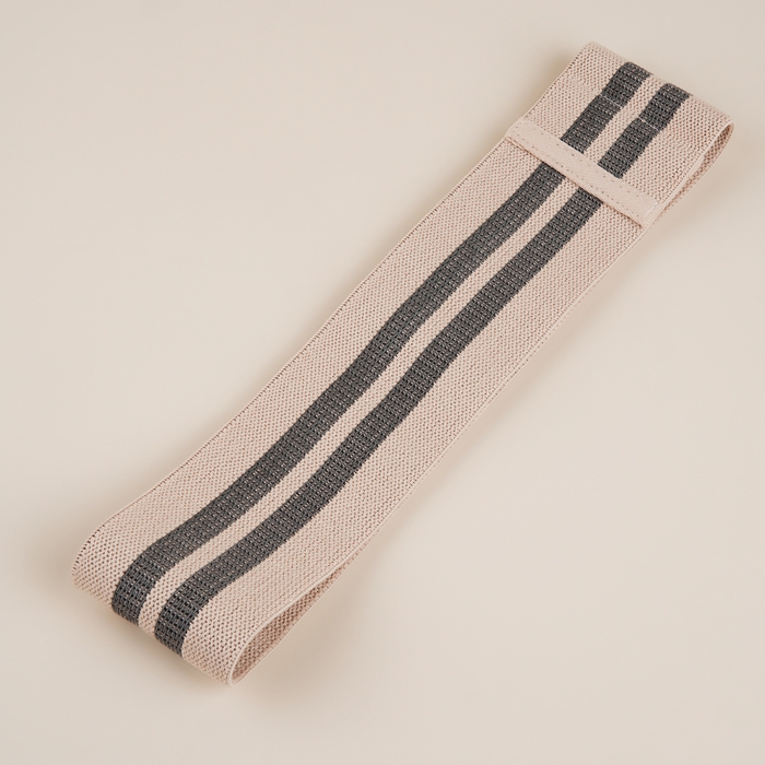 Фитнес-резинка Sima-Land Home MEDIUM, нагрузка 13-22 кг, цвет бежевый Фитнес-резинка Sima-Land Home MEDIUM, нагрузка 13-22 кг, цвет бежевый