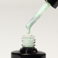 Гель лак для ногтей, «MILK POTAL», 3-х фазный, 8мл, LED/UV, цвет белый/зелёный (08)