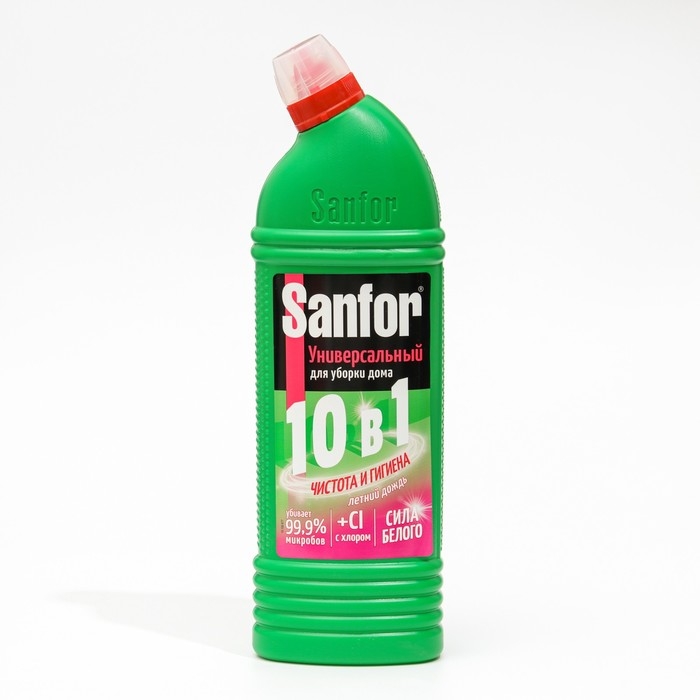 Средство чистящее Универсал Средство чистящее Универсал"Sanfor" , 1000 г, летний дождь