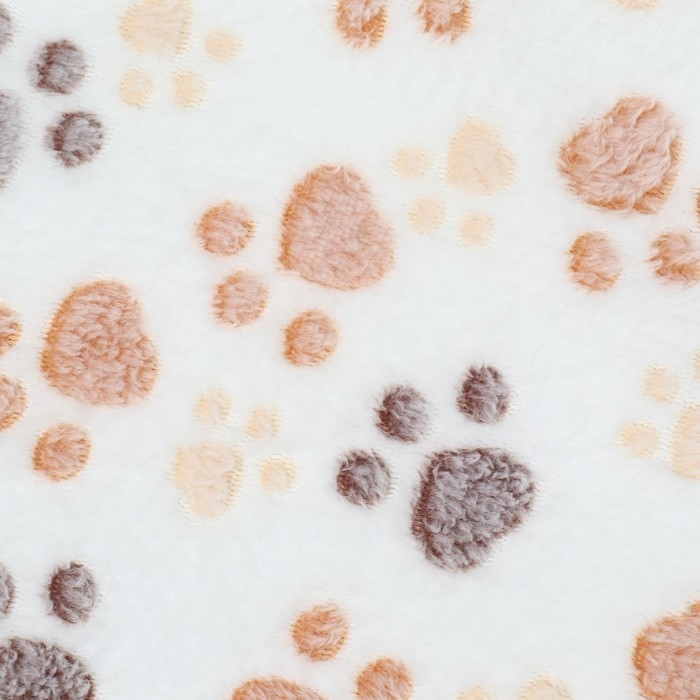 Плед для животных  Плед для животных "С любовью", 104 х 72 см, белый