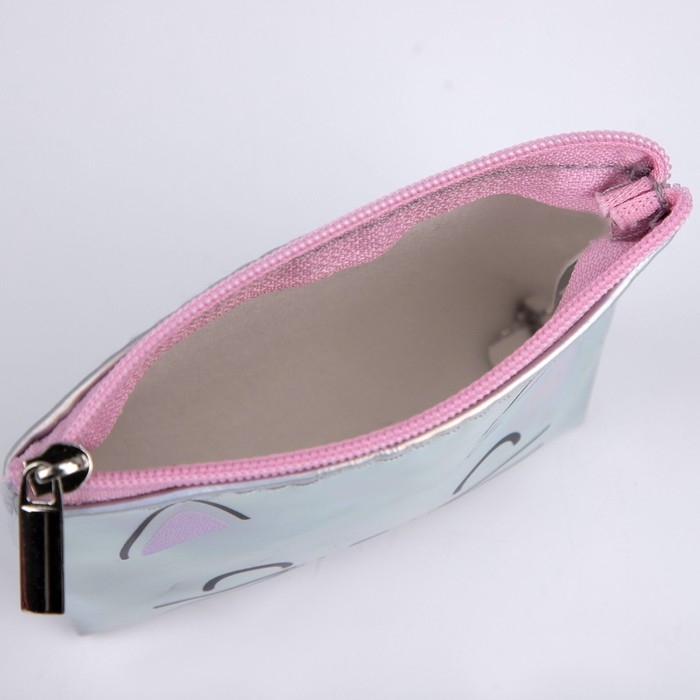 Кошелёк детский «Котик», 11х8,5х2 см