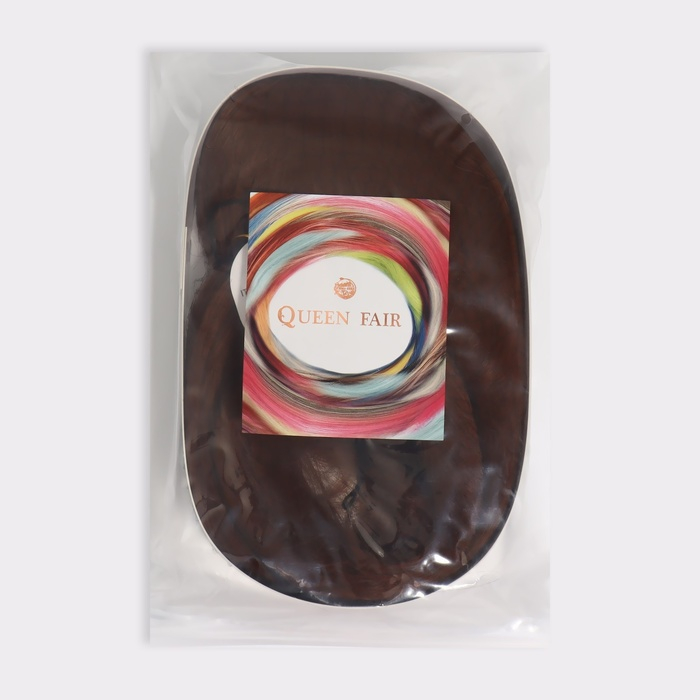 Парик искусственный, с чёлкой, имитация кожи, 60 см, цвет рыжий Парик искусственный, с чёлкой, имитация кожи, 60 см, цвет рыжий