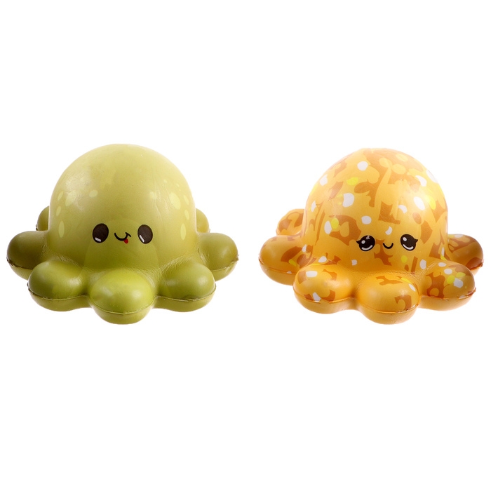 Мялка сквиши Мялка сквиши "Осьминог", цвета МИКС