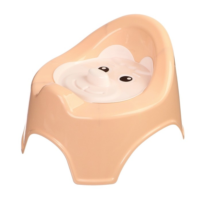 Горшок детский «Мишка», с крышкой, цвет МИКС Горшок детский «Мишка», с крышкой, цвет МИКС