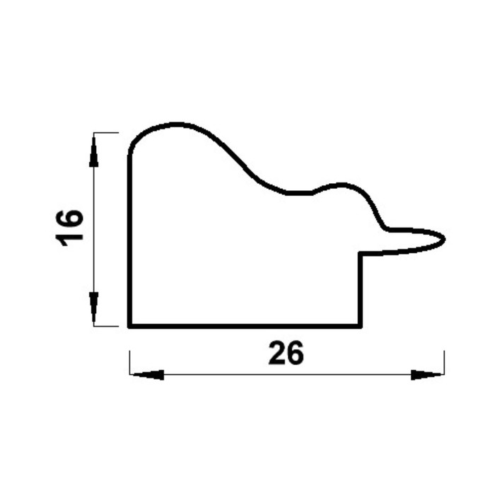 Фоторамка пластик Фоторамка пластик "МИРАМ" 15х21 см, 642968-6, белый (пластиковый экран)