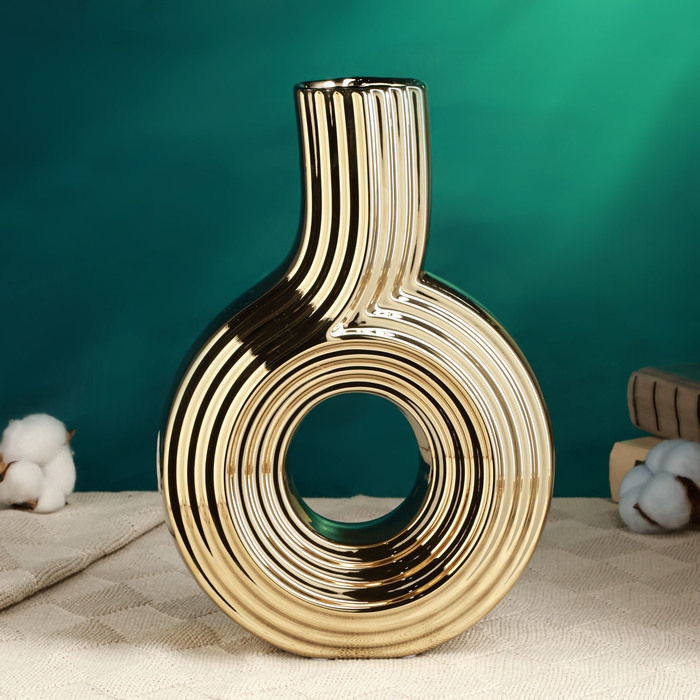 Кашпо - ваза  Кашпо - ваза "Милли" 18х18х27см