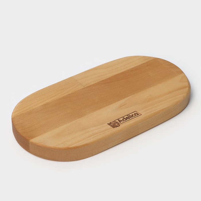 Поднос для подачи, 21×11×2 см, два отделения, берёза Поднос для подачи, 21×11×2 см, два отделения, берёза