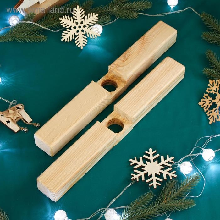 Подставка для ёлки, d = 35 мм, дерево, Greengo Подставка для ёлки, d = 35 мм, дерево, Greengo