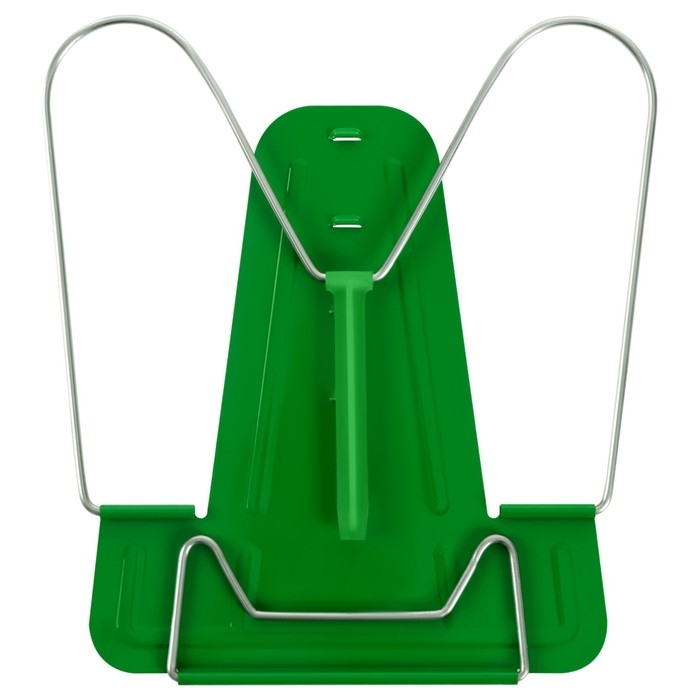 Подставка для книг Подставка для книг "СТАММ", металлическая, зеленая