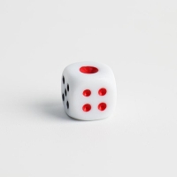 Кубики игральные, 1.2 х 1.2 см, набор 20 шт