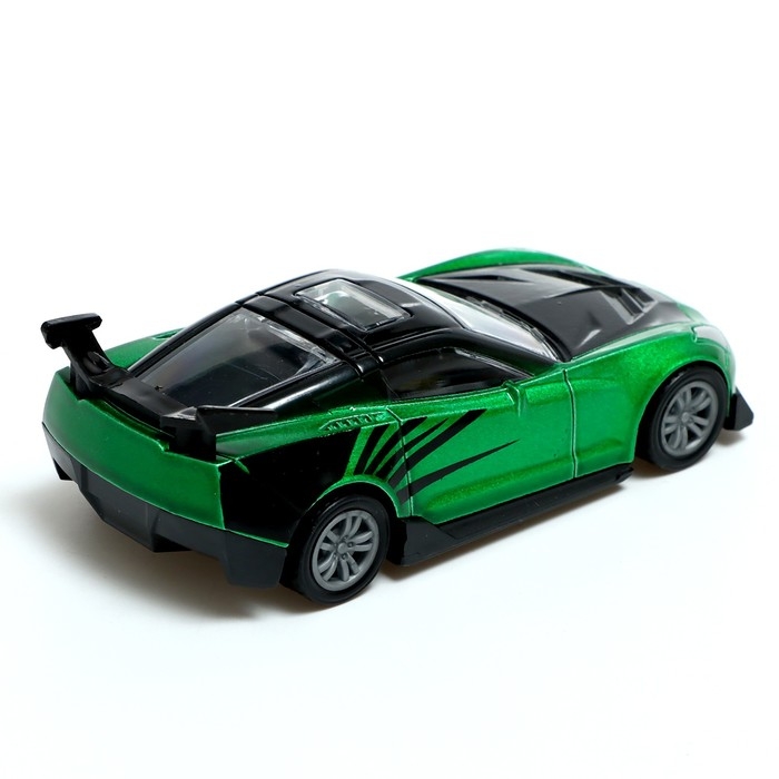 Машина металлическая «Гоночная», инерция, МИКС Машина металлическая «Гоночная», инерция, МИКС