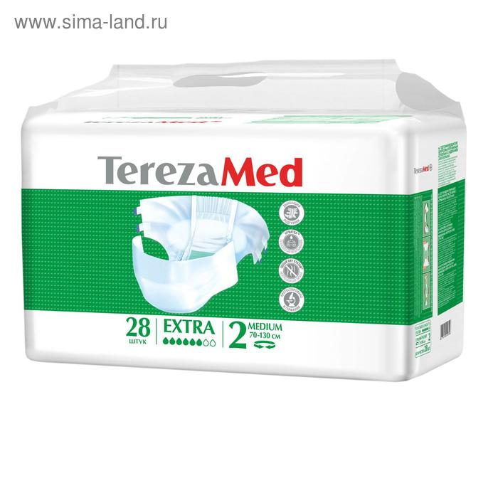 Подгузники для взрослых TerezaMed Extra Medium №2, M, 28 шт. Подгузники для взрослых TerezaMed Extra Medium №2, M, 28 шт.