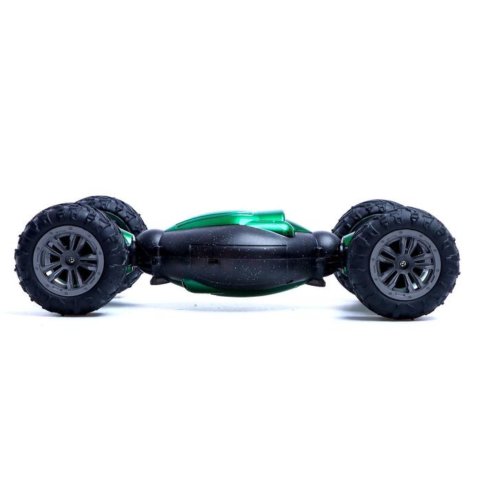 Машинка-перевёртыш HYPER SKIDDING с управлением жестами, цвет зелёный Машинка-перевёртыш HYPER SKIDDING с управлением жестами, цвет зелёный
