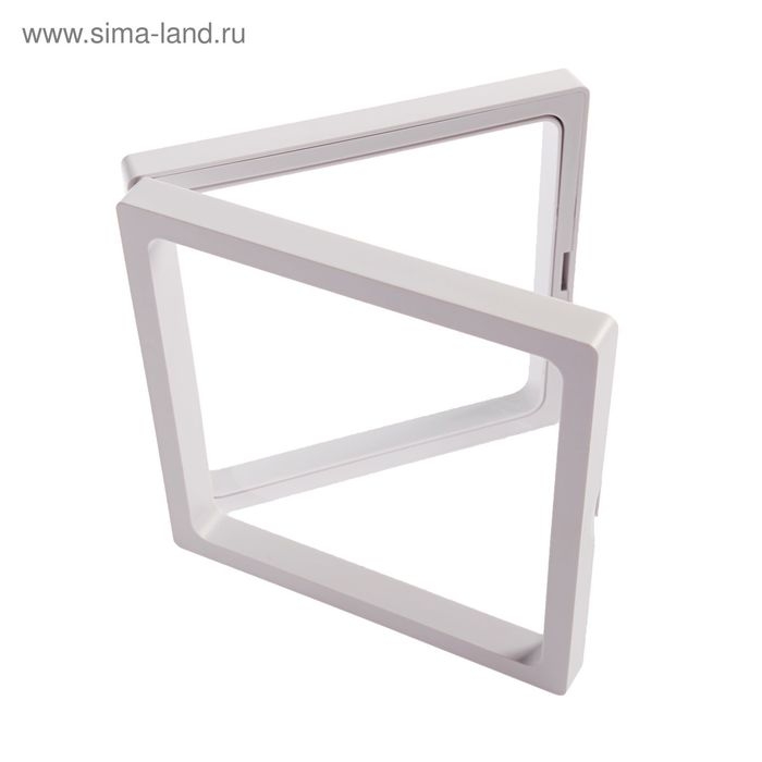 Подставка для украшений «Ромб», 7×3×7 см, цвет белый Подставка для украшений «Ромб», 7×3×7 см, цвет белый