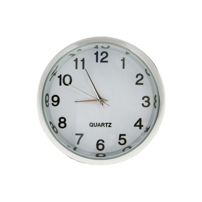 Часы автомобильные, внутрисалонные, d 4.5 см, черные Часы автомобильные, внутрисалонные, d 4.5 см, черные