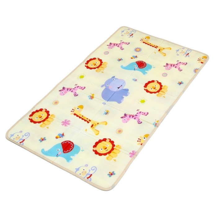 Игровой коврик для детей складной «Мои друзья», двусторонний, размер 180х100 см, Крошка Я Игровой коврик для детей складной «Мои друзья», двусторонний, размер 180х100 см, Крошка Я
