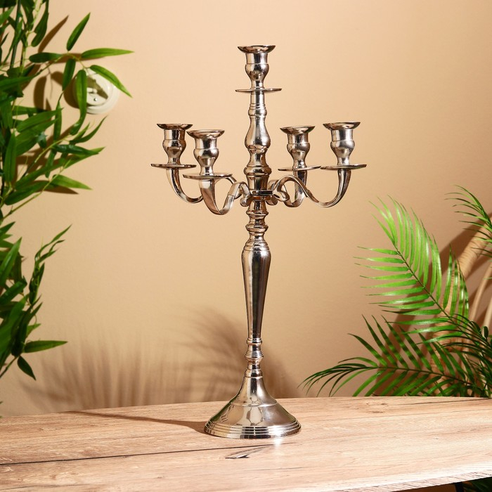 Подсвечник   Подсвечник  "Изобилие цвета" 31х31х51 см