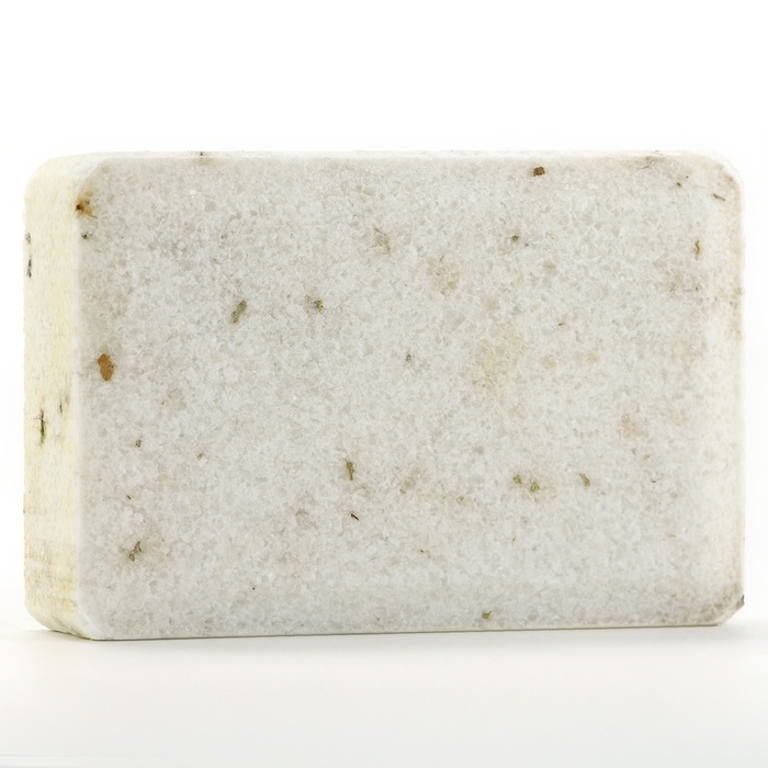 Соляной брикет с эфирным маслом мяты, 1.35 кг, аромат лимона и мяты, КЛАДОВАЯ КРАСОТЫ Соляной брикет с эфирным маслом мяты, 1.35 кг, аромат лимона и мяты, КЛАДОВАЯ КРАСОТЫ