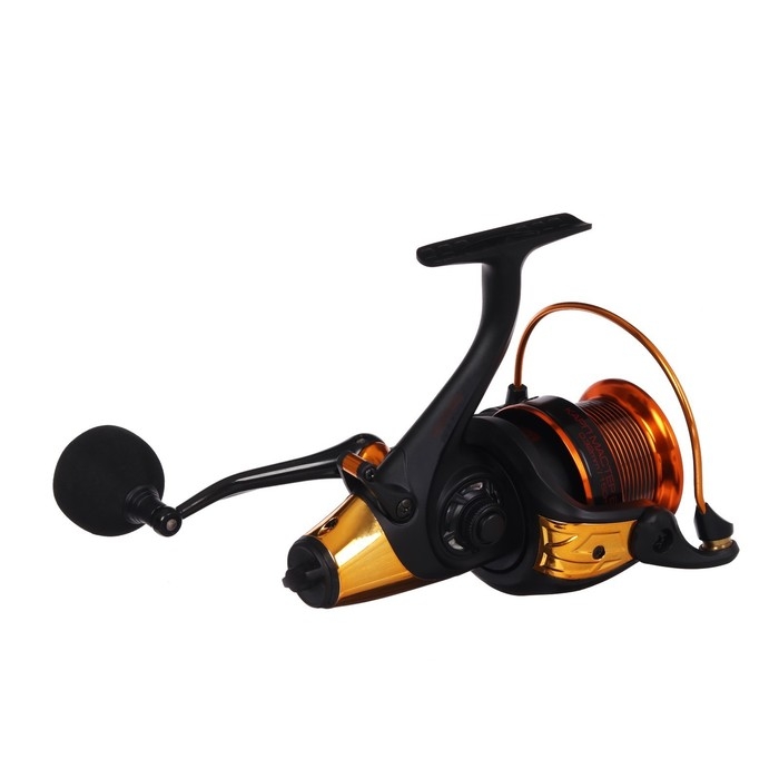 Катушка б/ин с бейтранером  Катушка б/ин с бейтранером "Волжанка" Карп Мастер 6000, 5+1 подшиник, 5.2:1