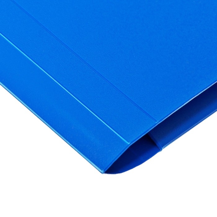 Папка-короб на резинке А4, 500мкм, Calligrata, корешок 25 мм, до 230 листов, тиснение  Папка-короб на резинке А4, 500мкм, Calligrata, корешок 25 мм, до 230 листов, тиснение "песок", синяя