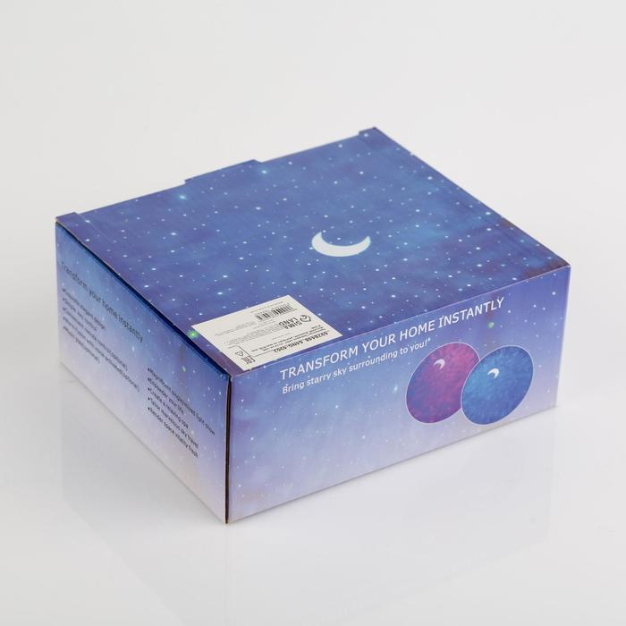 Световой прибор «Звёздное небо» 5 см, лазер, динамик, пульт ДУ, свечение мульти, 5 В Световой прибор «Звёздное небо» 5 см, лазер, динамик, пульт ДУ, свечение мульти, 5 В