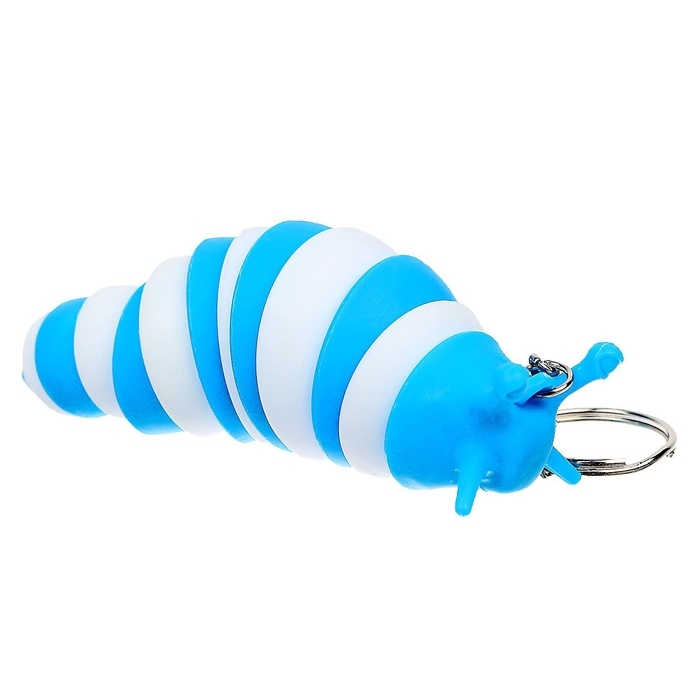 Игрушка антистресс гусеница «Чик-чирик», цвета МИКС, брелок, в шоубоксе Игрушка антистресс гусеница «Чик-чирик», цвета МИКС, брелок, в шоубоксе