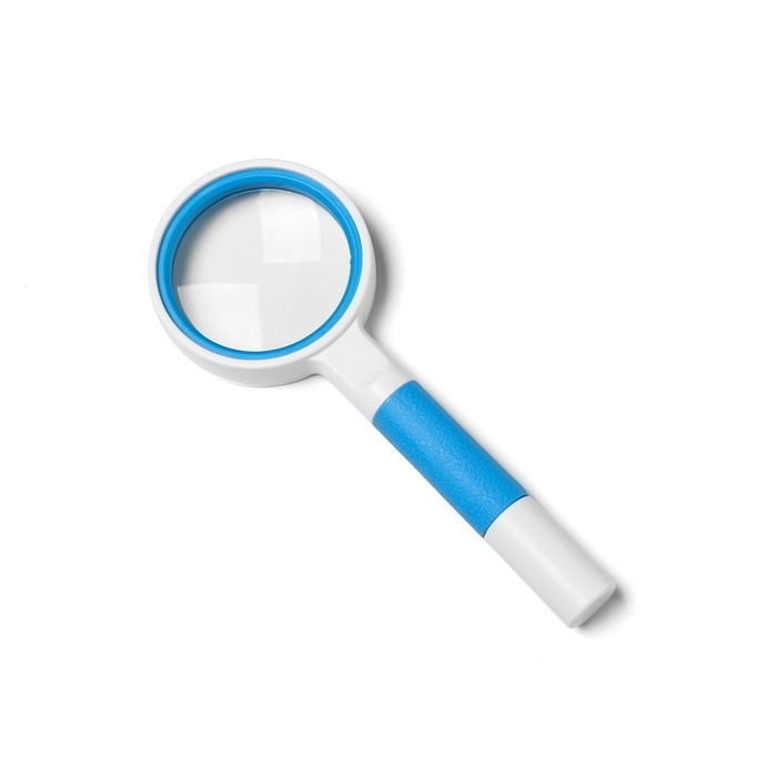 Лупа классическая, линза 45мм, эргономичная ручка Лупа классическая, линза 45мм, эргономичная ручка