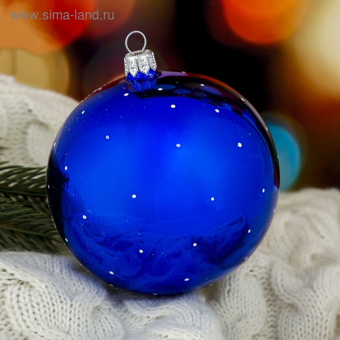 Новогодний шар Новогодний шар "Морозко" 9,5 см микс