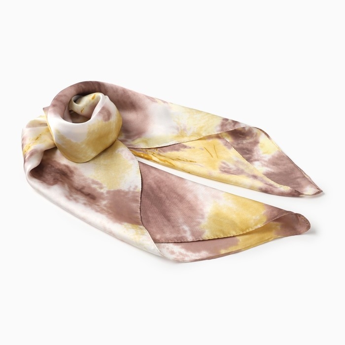 Платок женский MINAKU р-р 70*70 см, цв. коричневый Платок женский MINAKU р-р 70*70 см, цв. коричневый