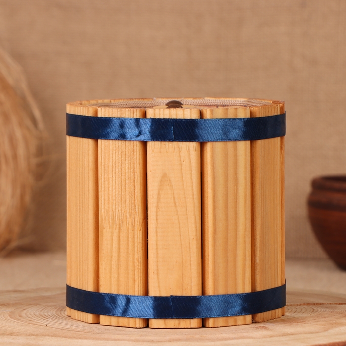 Бочка-копилка Бочка-копилка "На беззаботную жизнь", 12х12х12 см