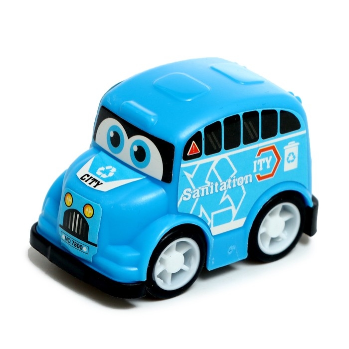 Набор машинок «Городской транспорт», инерция, 10 штук Набор машинок «Городской транспорт», инерция, 10 штук