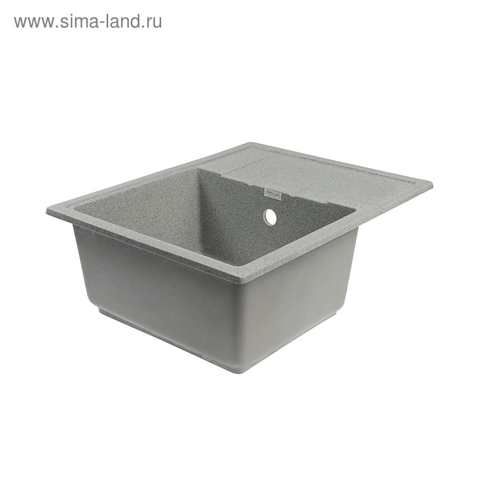 Мойка кухонная из камня MARRBAXX Анастасия Z150Q8, 575х470, глянцевая, темно-серая Мойка кухонная из камня MARRBAXX Анастасия Z150Q8, 575х470, глянцевая, темно-серая