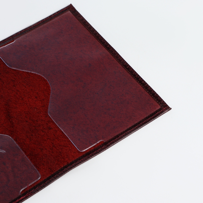 Обложка для паспорта, цвет коричневый Обложка для паспорта, цвет коричневый