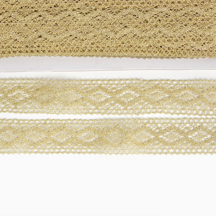 Тесьма золотая прямая 3,7 намотка 25 метров Тесьма золотая прямая 3,7 намотка 25 метров