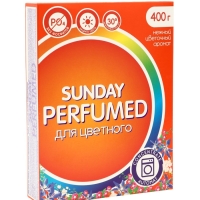 Парфюмированное средство для стирки цветного белья Сонца Sunday автомат, 400 г