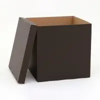 Коробка для воздушных шаров, Чёрная 60&times;60&times;60 см
